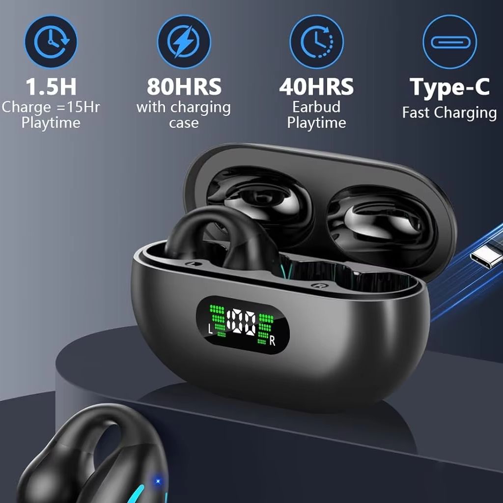 New Bluetooth Clip-on Earbuds, - Pc Gaming On Mobile recensione e prezzo