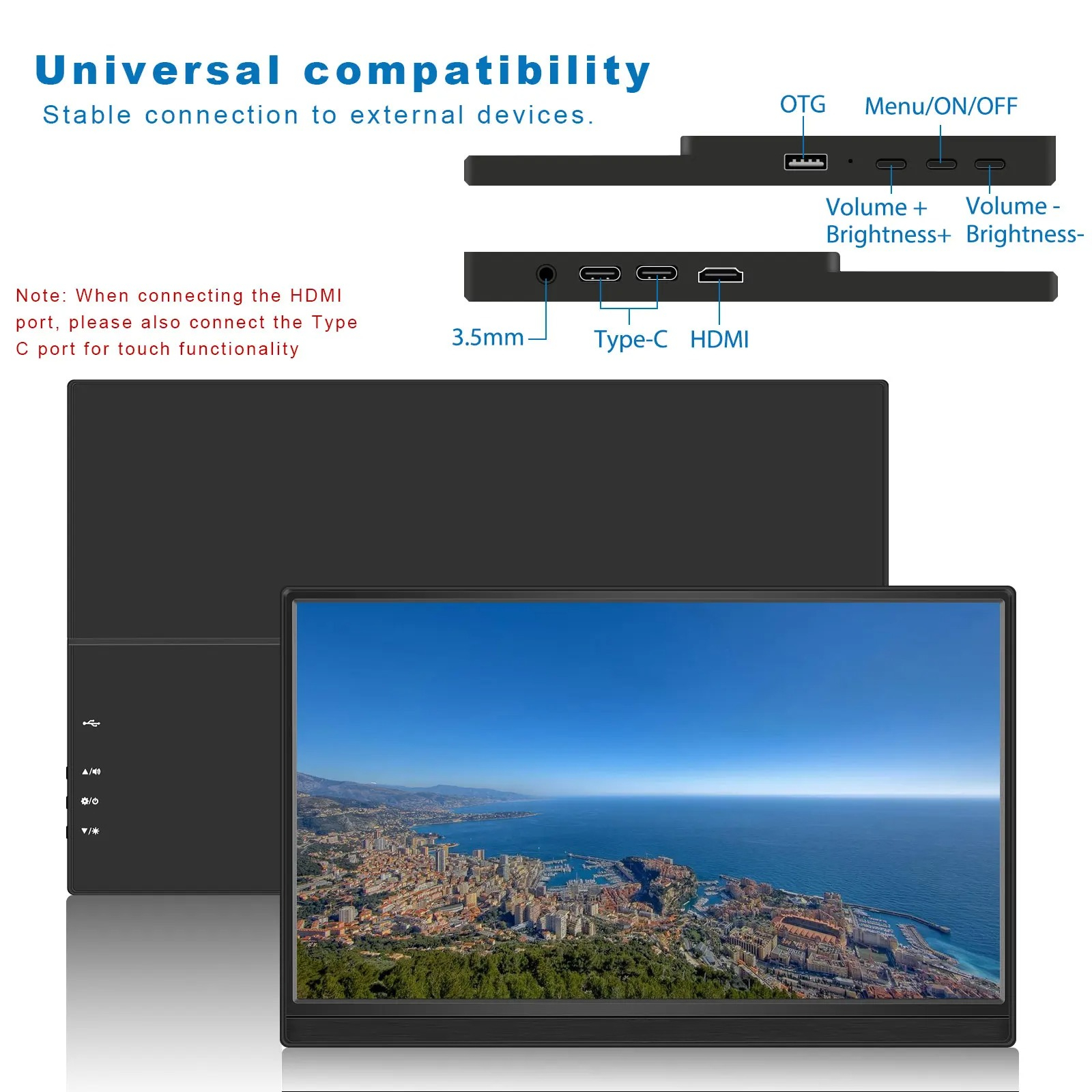 1920*1200 15.6-inch Portable M - Pc Gaming On Mobile recensione e prezzo