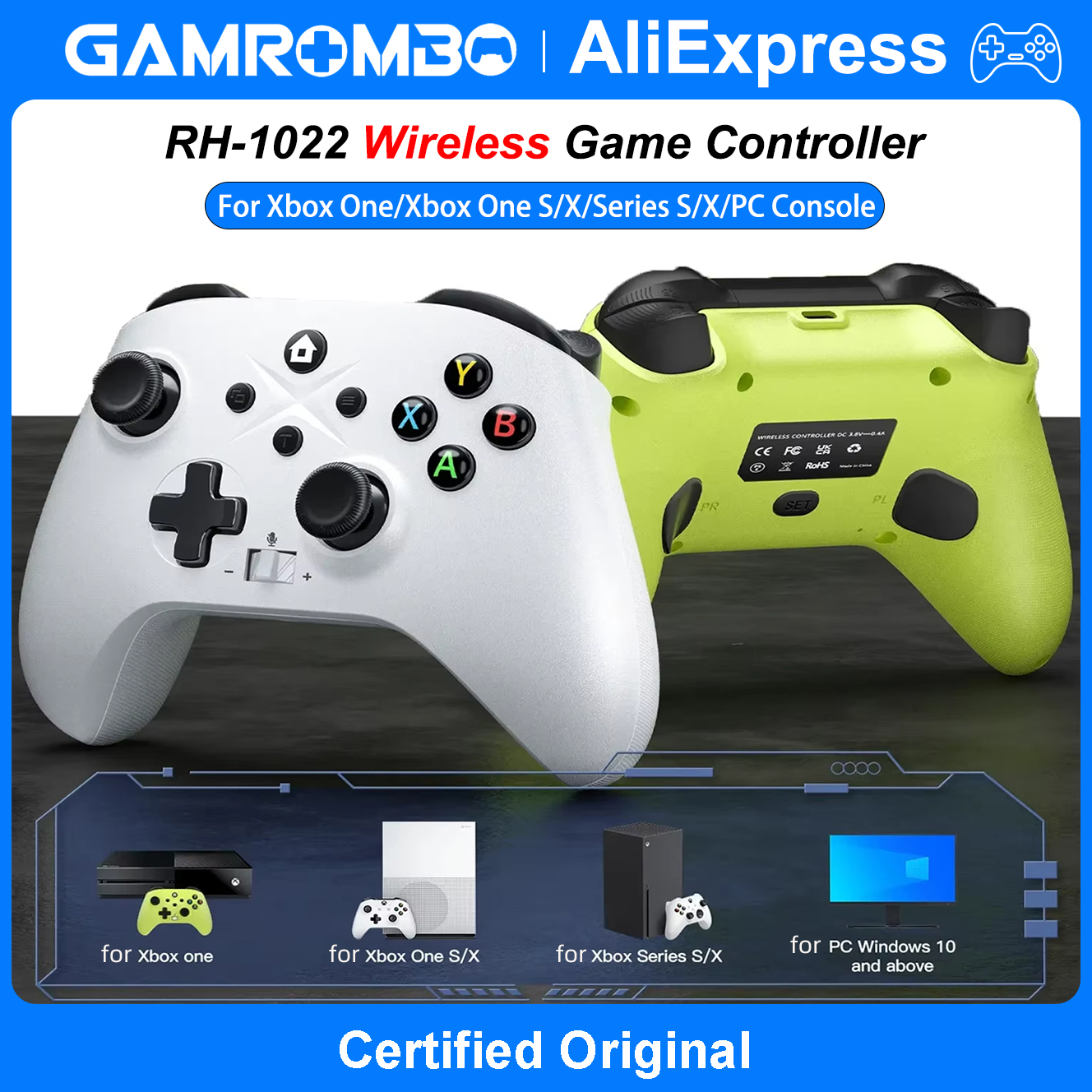 GAMROMBO Game Controller for X - Pc Gaming Xbox recensione e prezzo