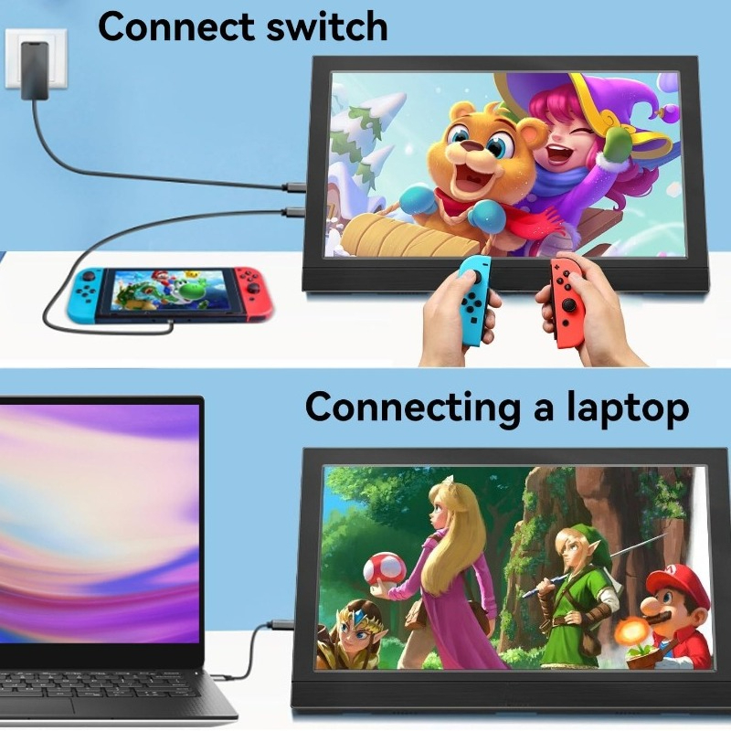 Portable Monitor 13.3Inch LED  - Pc Gaming On Mobile recensione e prezzo