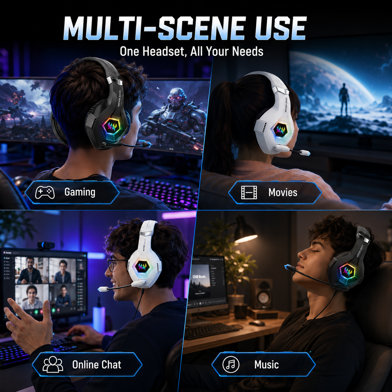 GS450 Wired Gaming Headset RGB - Pc Gaming Xbox recensione e prezzo