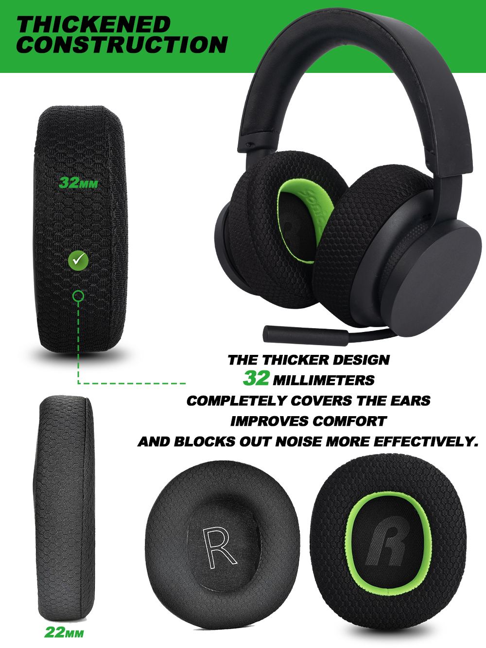 Earphone Pads for Microsoft Xb - Pc Gaming Xbox recensione e prezzo