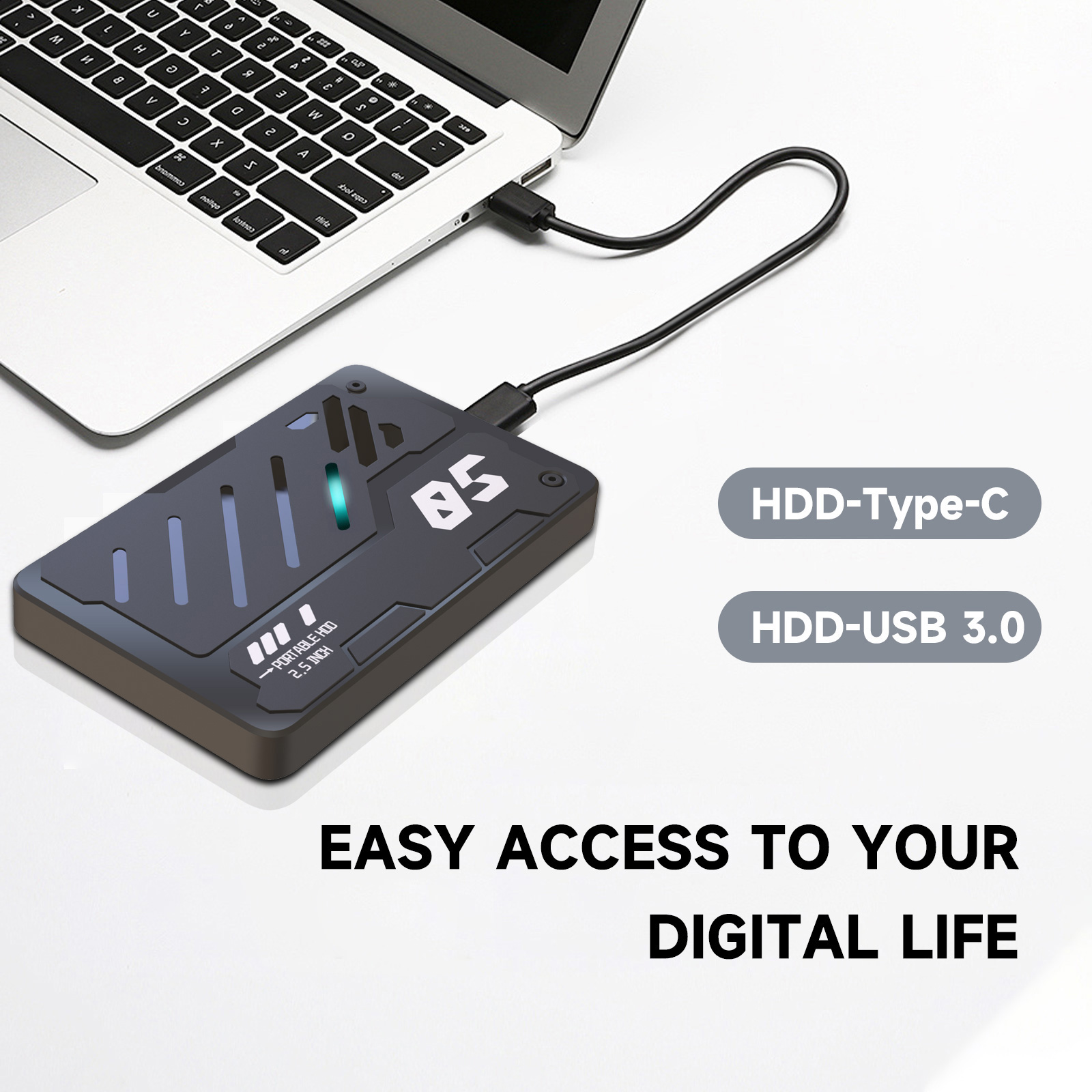 USB3.0 Type-C External Hard Dr - Pc Gaming Xbox recensione e prezzo