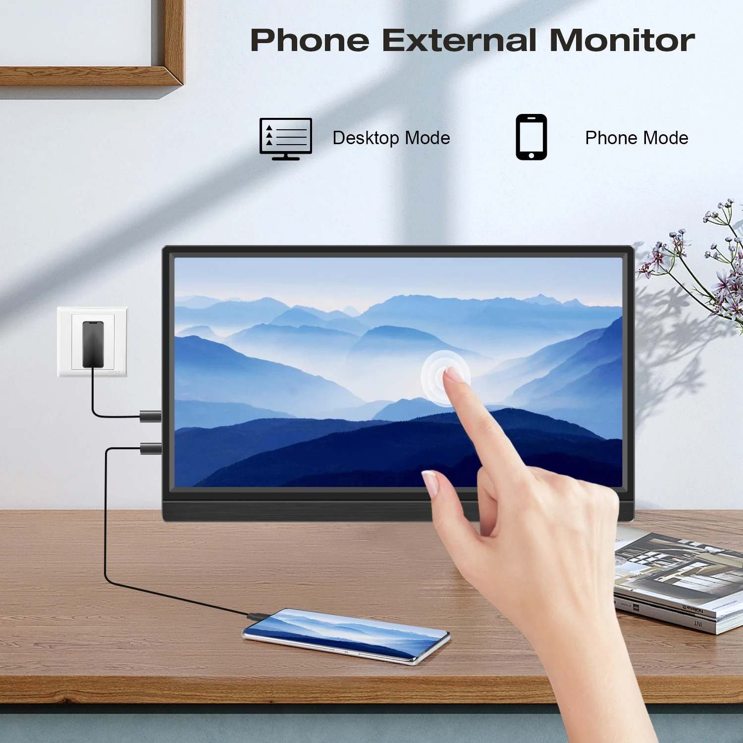 1920*1080 14-inch Portable Mon - Pc Gaming On Mobile recensione e prezzo
