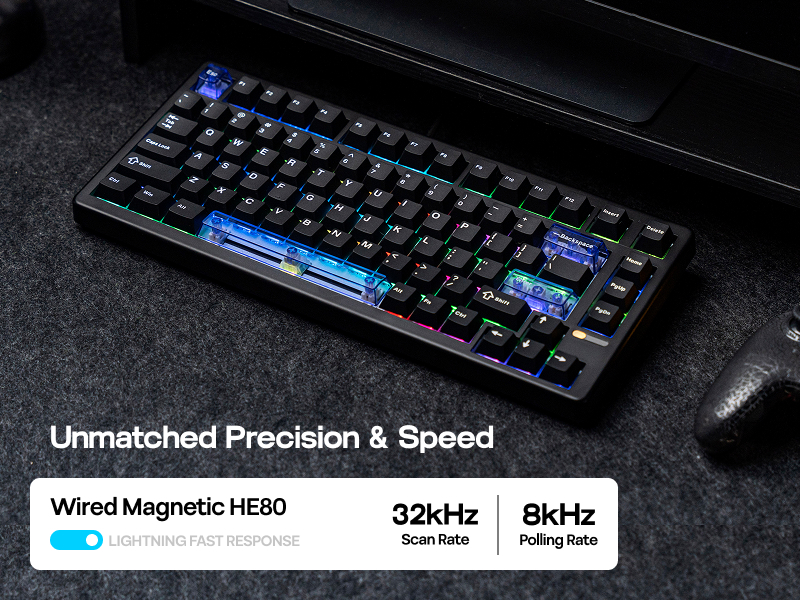 EPOMAKER HE80 Custom 75 US QWE - Pc Gaming Qwerty recensione e prezzo